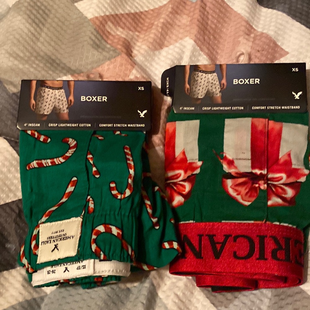 Mens size xs American eagle boxers new